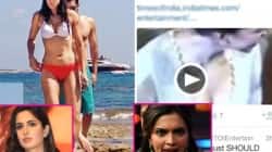 Katrina Kaif, Deepika Padukone, Deepika Padukone cleavagae controversy, Katrina Kaif bikini controversy