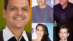 Devendra Fadnavis, Aamir Khan, Salman Khan, Sonakshi Sinha, Hrithik Roshan