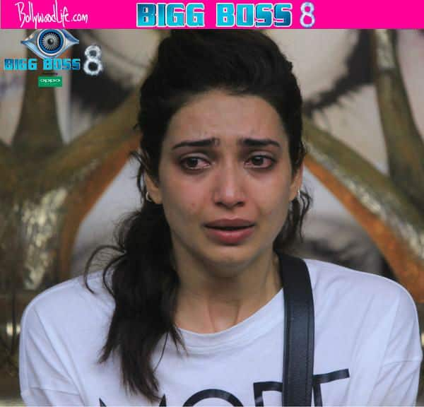 Bigg Boss 8: Karishma Tanna sobs in the confession room, after being