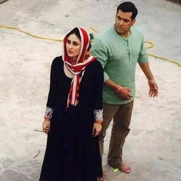 On set: Salman Khan and Kareena Kapoor Khan shoot for Bajrangi Bhaijaan