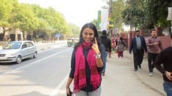 Delhi Assembly Elections 2015: Swara Bhaskar casts her vote!
