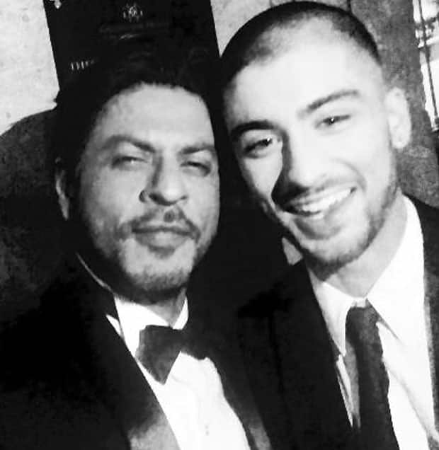 Pic of the day: Shah Rukh Khan’s cool selfie with Zayn Malik at the Asian Awards