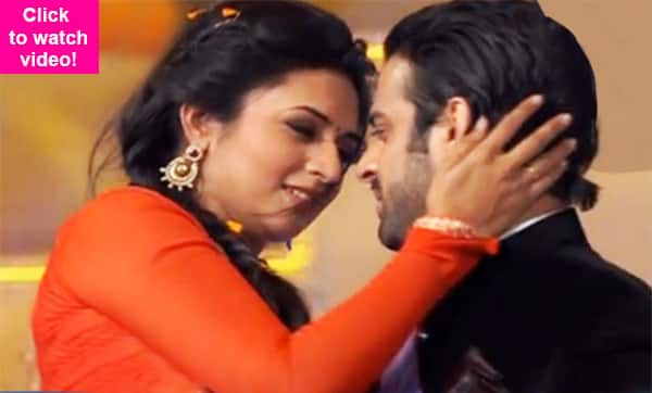 Karan Patel and Divyanka Tripathi dance on Shah Rukh Khan-Kajol's