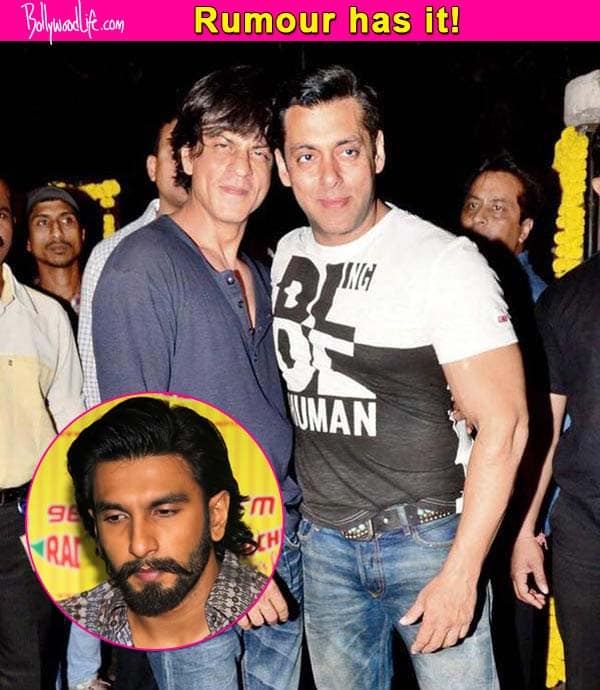 Salman Khan kicks Ranveer Singh out of YRF’s next Shah Rukh Khan starrer!