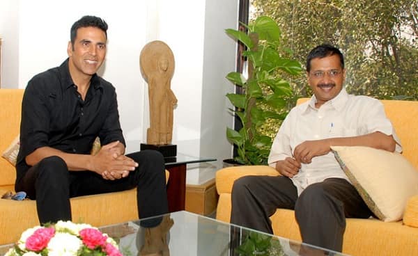 Akshay Kumar meets Arwind Kejriwal to discuss the pressing issue to farmers’ suicide