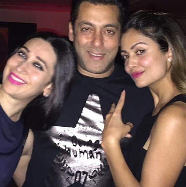 Salman Khan and Karisma Kapoor are letting the world know how much they