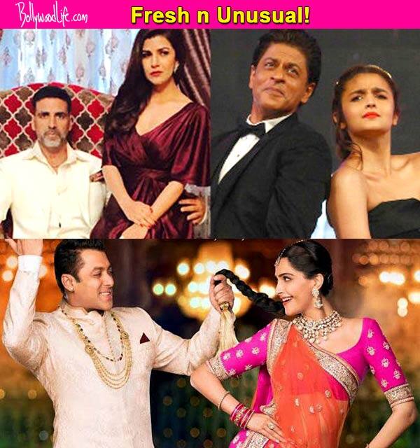 Salman Khan – Sonam Kapoor, Shah Rukh Khan – Alia Bhatt – 9 unusual jodis to fall in LOVE with in the coming months?