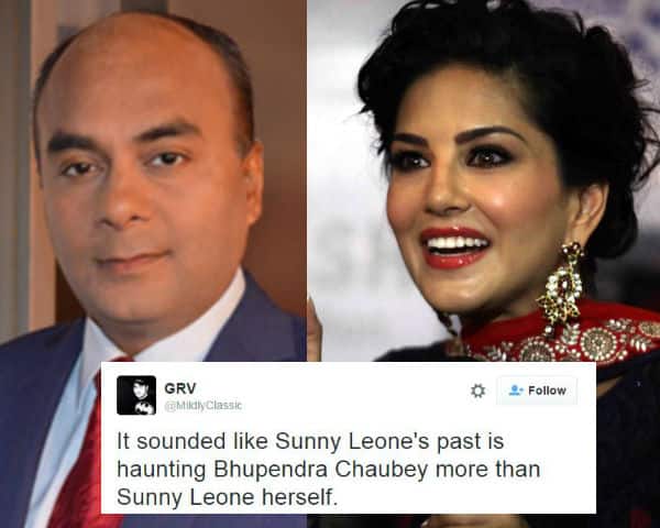 5 Twitter reactions to <b>Bhupendra Chaubey&#39;s</b> interview with Sunny Leone that ... - 654996