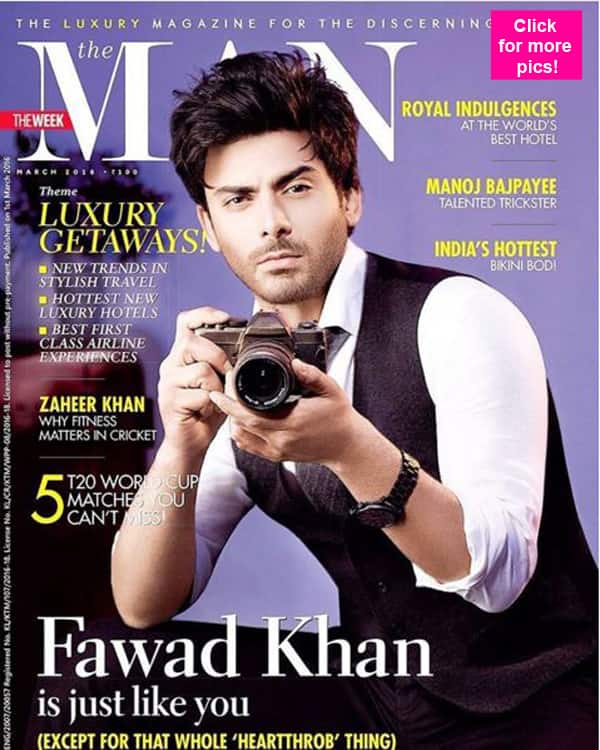 Fawad Khan’s pictures from a recent magazine shoot will make you fall for him again!