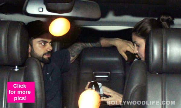 PICTURE: Virat Kohli kisses and hugs Anushka Sharma at the airport