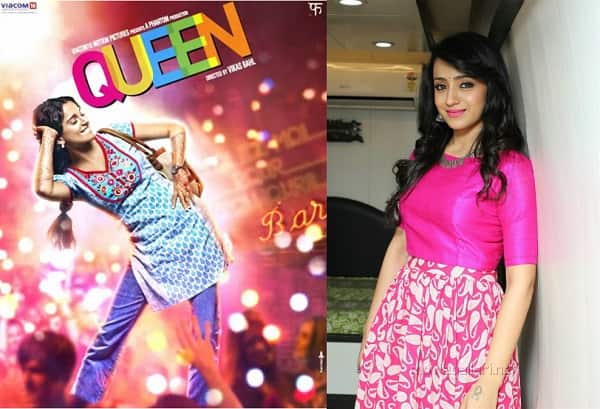 Trisha front-runner for Tamil remake of Kangana Ranaut’s Queen