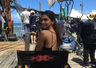 We can't tell if Deepika Padukone's million dollar smile is the real deal in this pic or her sexy back! We can't tell if Deepika Padukone's million dollar smile is the real deal in this pic or her sexy back!