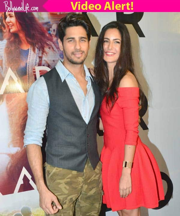 Did Katrina Kaif just propose marriage to Sidharth Malhotra? watch