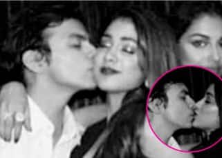 Awwdorable! Jhanvi Kapoor CLICKED kissing boyfriend Shikhar Pahariya at a party Awwdorable! Jhanvi Kapoor CLICKED kissing boyfriend Shikhar Pahariya at a party