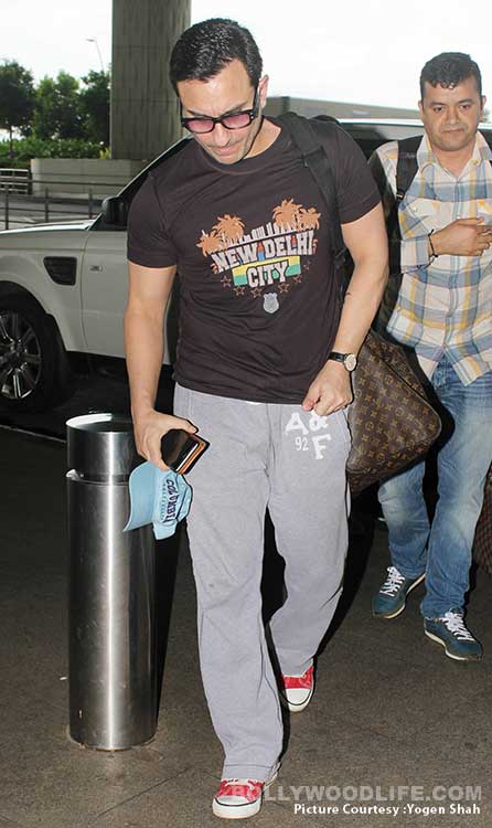 Saif+Ali+Khan+House Saif Ali Khan seems ‘excited’ at the airport and we don’t know ...