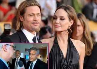 Awkward, surprised and sorry - George Clooney's reaction on Angelina Jolie and Brad Pitt's divorce! Awkward, surprised and sorry - George Clooney's reaction on Angelina Jolie and Brad Pitt's divorce!