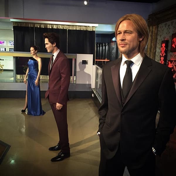 Madame Tussaud’s team separated Angelina and Brad Pitt Wax statue Madame Tussaud’s team separated Angelina and Brad Pitt Wax statue