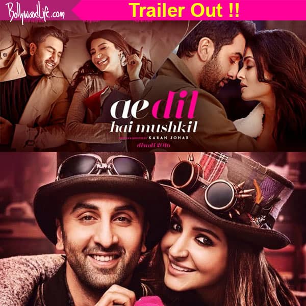 Ranbir Kapoor, Anushka Sharma and Aishwarya rai bachchan starer Film Ae Dil Hai Mushkil trailer out Ranbir Kapoor, Anushka Sharma and Aishwarya rai bachchan starer Film Ae Dil Hai Mushkil trailer out