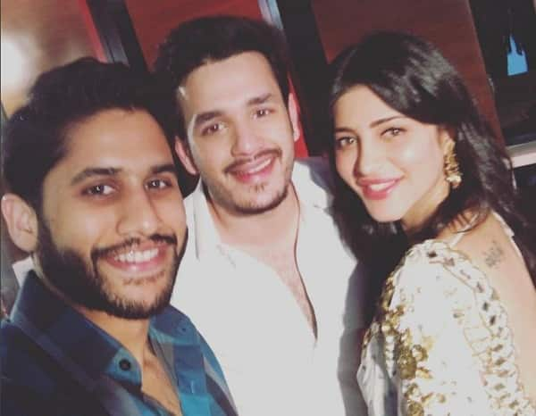 Ex-lovers Shruti Haasan and Naga Chaitanya are bonding again - view pic