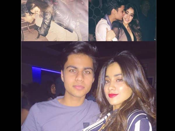 5 Pics Of Jhanvi Kapoor Looking MADLY In Love With Her Boyfriend