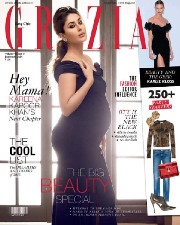 Kareena Kapoor Khan and her baby bump make a glamorous cover for this lifestyle magazine