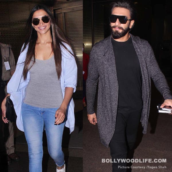 Ranveer Singh and Deepika Padukone avoid getting clicked together at the airport – view HQ pics