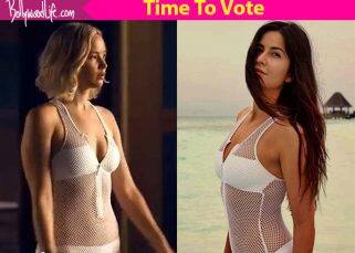 Katrina Kaif gets into a hot damn fashion faceoff with Jennifer Lawrence - who's sexier? Katrina Kaif gets into a hot damn fashion faceoff with Jennifer Lawrence - who's sexier?