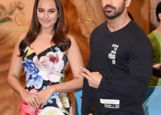Comedy Nights Bachao: Sonakshi Sinha and John Abraham light up the sets with their energy - view HQ pics Comedy Nights Bachao: Sonakshi Sinha and John Abraham light up the sets with their energy - view HQ pics