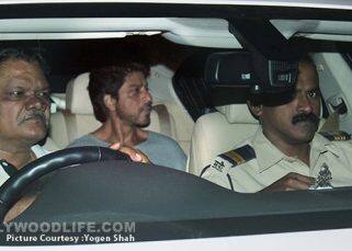 Has Raees prompted Shah Rukh Khan to seek police protection? View HQ pics Has Raees prompted Shah Rukh Khan to seek police protection? View HQ pics