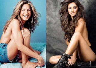 Disha Patani's topless pic for Dabboo Ratnani inspired by Jennifer Aniston's GQ photoshoot? Disha Patani's topless pic for Dabboo Ratnani inspired by Jennifer Aniston's GQ photoshoot?