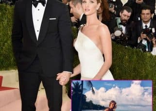 The stork has come to Hollywood! Rosie Hutington-Whiteley and Jason Statham expecting their first baby The stork has come to Hollywood! Rosie Hutington-Whiteley and Jason Statham expecting their first baby