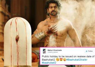 Baahubali 2: The Conclusion trailer makes fans go berserk on Twitter Baahubali 2: The Conclusion trailer makes fans go berserk on Twitter