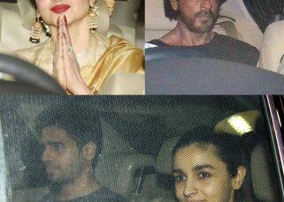 Shah Rukh Khan, Rekha, Alia Bhatt, Sidharth Malhotra spotted at the special screening of Phillauri - view HQ pics Shah Rukh Khan, Rekha, Alia Bhatt, Sidharth Malhotra spotted at the special screening of Phillauri - view HQ pics