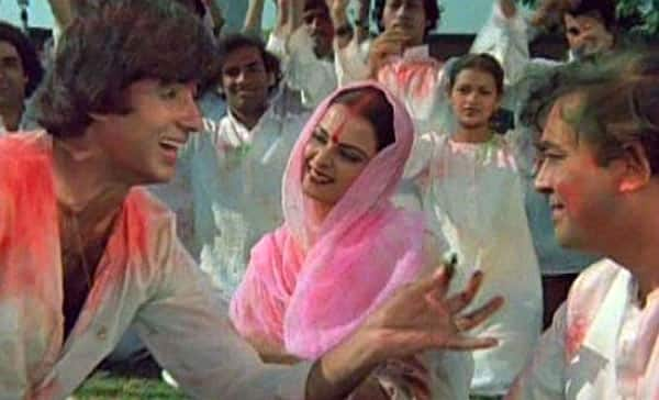 holi song in amitabh bachchan