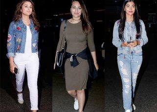 Sonakshi Sinha, Parineeti Chopra, Pooja Hegde - it's team denim vs bodycon dresses Sonakshi Sinha, Parineeti Chopra, Pooja Hegde - it's team denim vs bodycon dresses