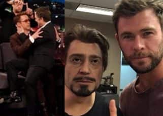 Robert Downey Jr turns 52 and gets the WACKIEST birthday wishes from co-stars Chris Evans, Mark Ruffalo and Chris Hemsworth Robert Downey Jr turns 52 and gets the WACKIEST birthday wishes from co-stars Chris Evans, Mark Ruffalo and Chris Hemsworth