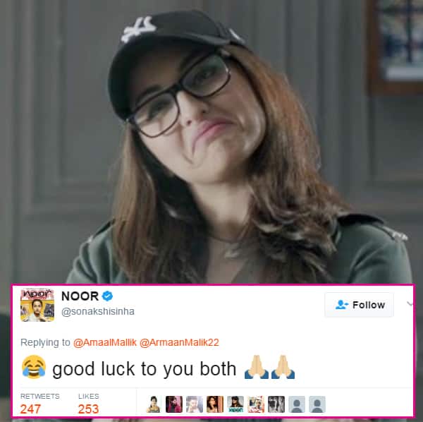 Sonakshi Sinha and the Malik brothers laugh it off to end their Twitter fight