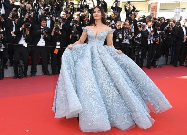 Image result for aishwarya cannes look 2017 blue gown