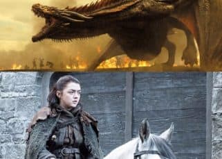 Game of Thrones season 7 new stills: Daenerys Targaryen mounts her dragon while Arya Stark's intent gaze piques our curiosity Game of Thrones season 7 new stills: Daenerys Targaryen mounts her dragon while Arya Stark's intent gaze piques our curiosity