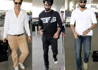 Shahid Kapoor, Rana Daggubati, Arjun Rampal amp up the style quotient at the airport - view HQ pics! Shahid Kapoor, Rana Daggubati, Arjun Rampal amp up the style quotient at the airport - view HQ pics!
