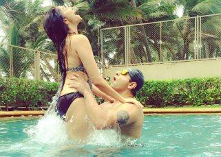 This HOT picture of Rishina Kandhari and her husband in a pool is breaking the internet - check it out This HOT picture of Rishina Kandhari and her husband in a pool is breaking the internet - check it out
