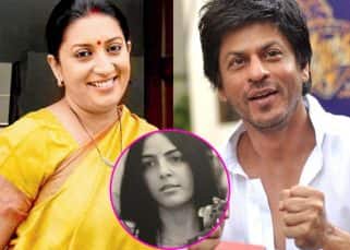 Shah Rukh Khan reveals he was the one who named Smriti Irani's step-daughter, Shanelle! Shah Rukh Khan reveals he was the one who named Smriti Irani's step-daughter, Shanelle!