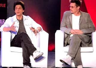 Shah Rukh Khan and Brad Pitt sharing a stage together has left Twitter mesmerised - read tweets Shah Rukh Khan and Brad Pitt sharing a stage together has left Twitter mesmerised - read tweets