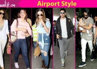Airport Style this week: Mira Rajput makes a fashion faux pas but Deepika, Ranveer, Kangana, Jacqueline and Sidharth save the day! Airport Style this week: Mira Rajput makes a fashion faux pas but Deepika, Ranveer, Kangana, Jacqueline and Sidharth save the day!