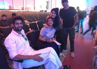 Rana Daggubati, Allu Sirish, Lakshmi Manchu take a break for a selfie, amid SIIMA prep - View pic Rana Daggubati, Allu Sirish, Lakshmi Manchu take a break for a selfie, amid SIIMA prep - View pic