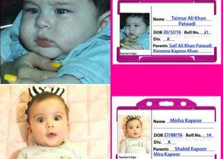 School time! Here's how Taimur Ali Khan, Misha Kapoor, AbRam Khan's ID cards would look like School time! Here's how Taimur Ali Khan, Misha Kapoor, AbRam Khan's ID cards would look like