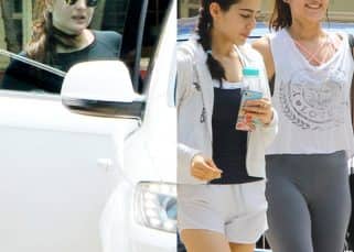 Kareena Kapoor Khan, Sara Ali Khan and Rhea Chakraborty sweat it out in style - view HQ pics Kareena Kapoor Khan, Sara Ali Khan and Rhea Chakraborty sweat it out in style - view HQ pics