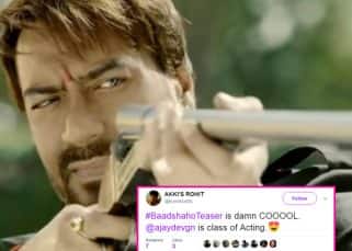 Ajay Devgn's daredevil act in the Baadshaho teaser has Twitter going crazy Ajay Devgn's daredevil act in the Baadshaho teaser has Twitter going crazy