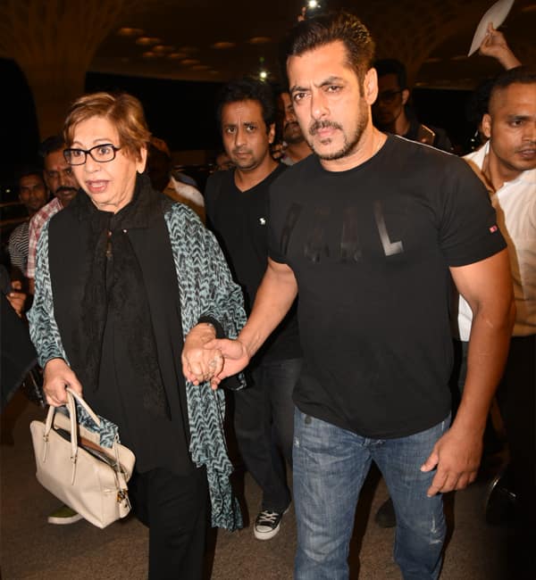 IIFA 2017: Salman Khan Escorts Stepmother Helen To New York