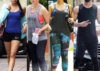 Celeb gym style this week: Shahid Kapoor, Mira Rajput, Kareena Kapoor and Jhanvi Kapoor rock some chic workout gear! Celeb gym style this week: Shahid Kapoor, Mira Rajput, Kareena Kapoor and Jhanvi Kapoor rock some chic workout gear!